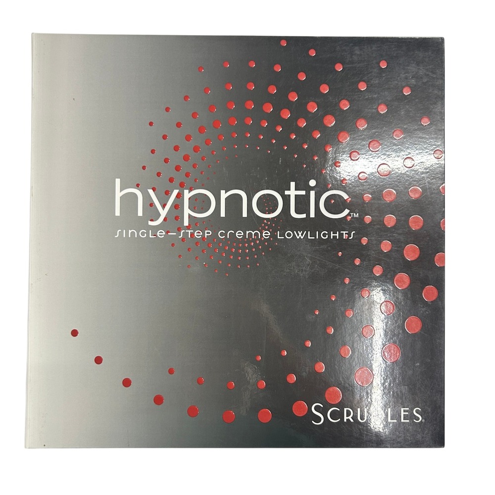 Scruples Hypnotic Single Step Creme Lowlights Hair Color Swatch Book Chart
